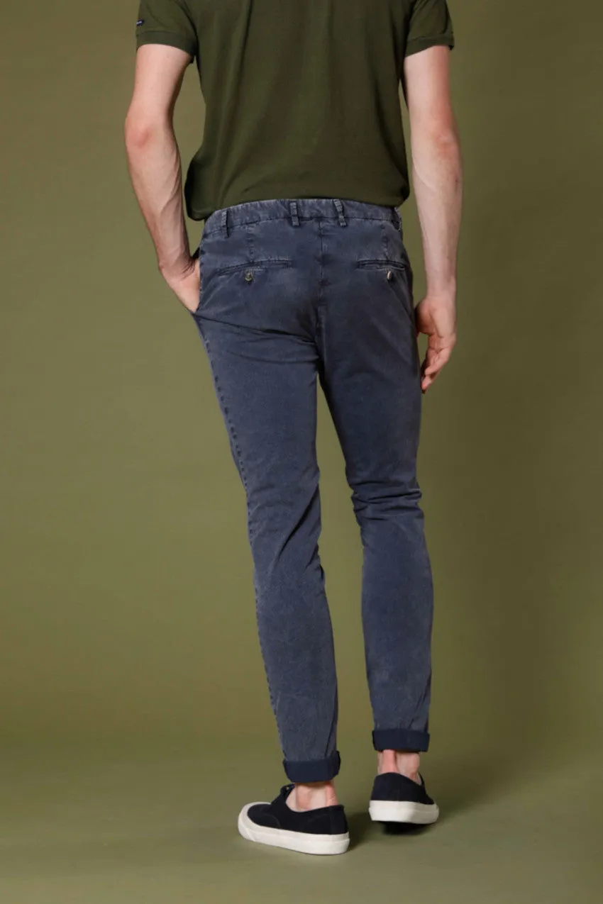 Milano Style Essential pantalone chino uomo in twill stretch extra slim fit