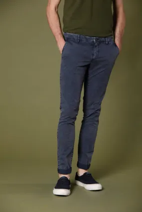 Milano Style Essential pantalone chino uomo in twill stretch extra slim fit