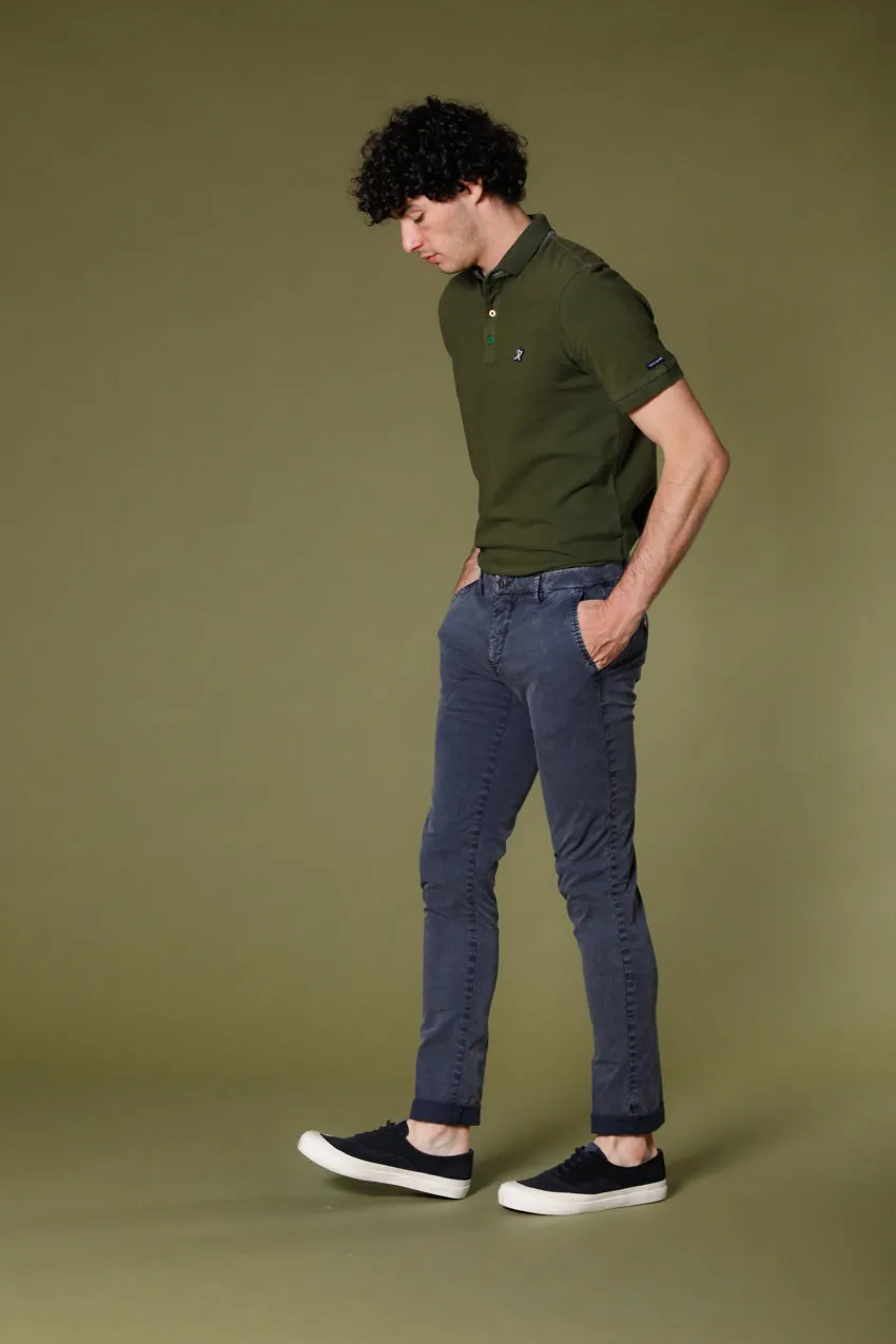 Milano Style Essential pantalone chino uomo in twill stretch extra slim fit