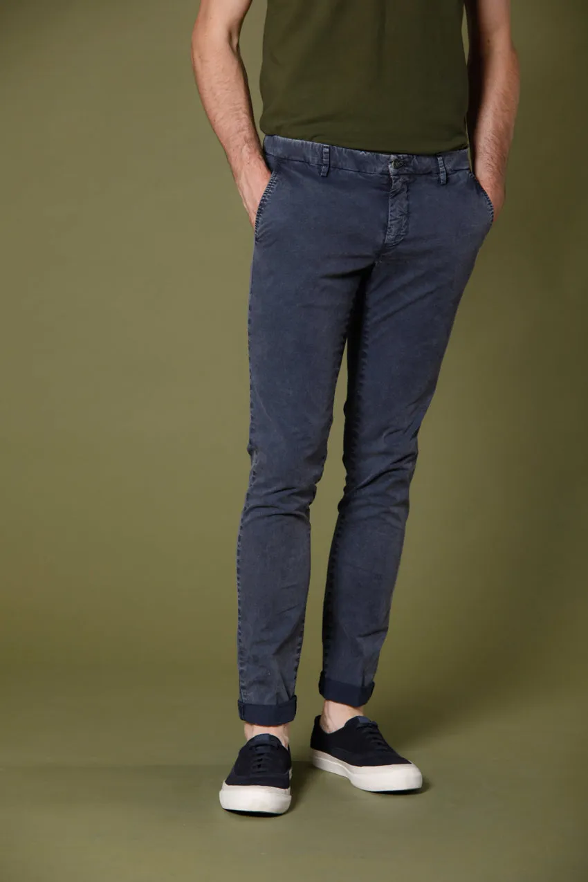 Milano Style Essential pantalone chino uomo in twill stretch extra slim fit