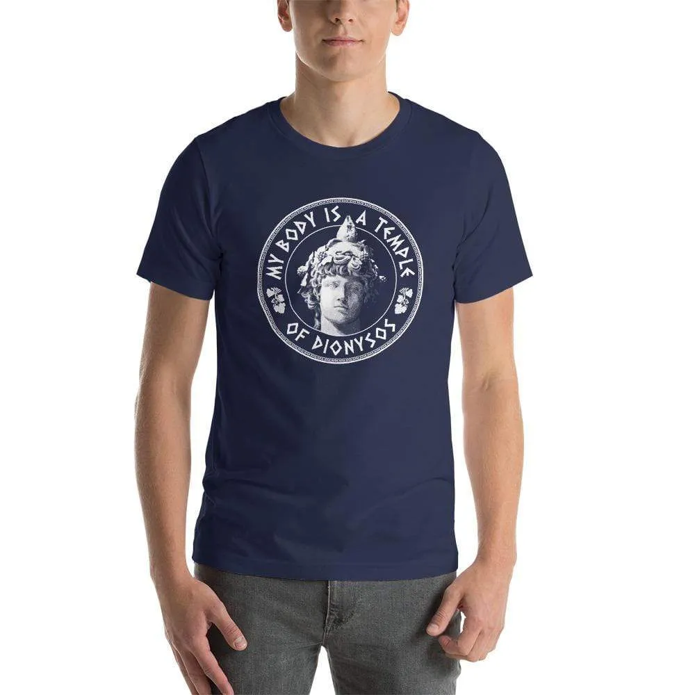 My Body Is A Temple Of Dionysos - Basic T-Shirt