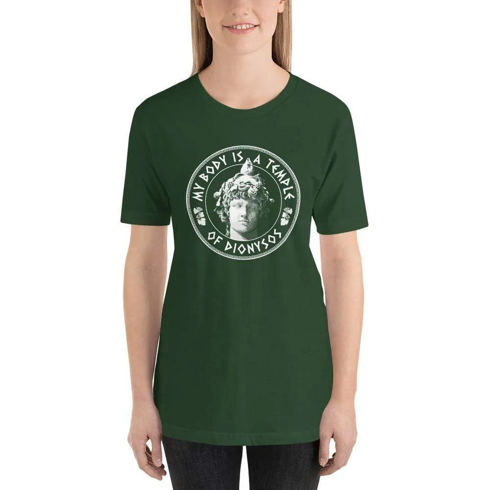 My Body Is A Temple Of Dionysos - Basic T-Shirt