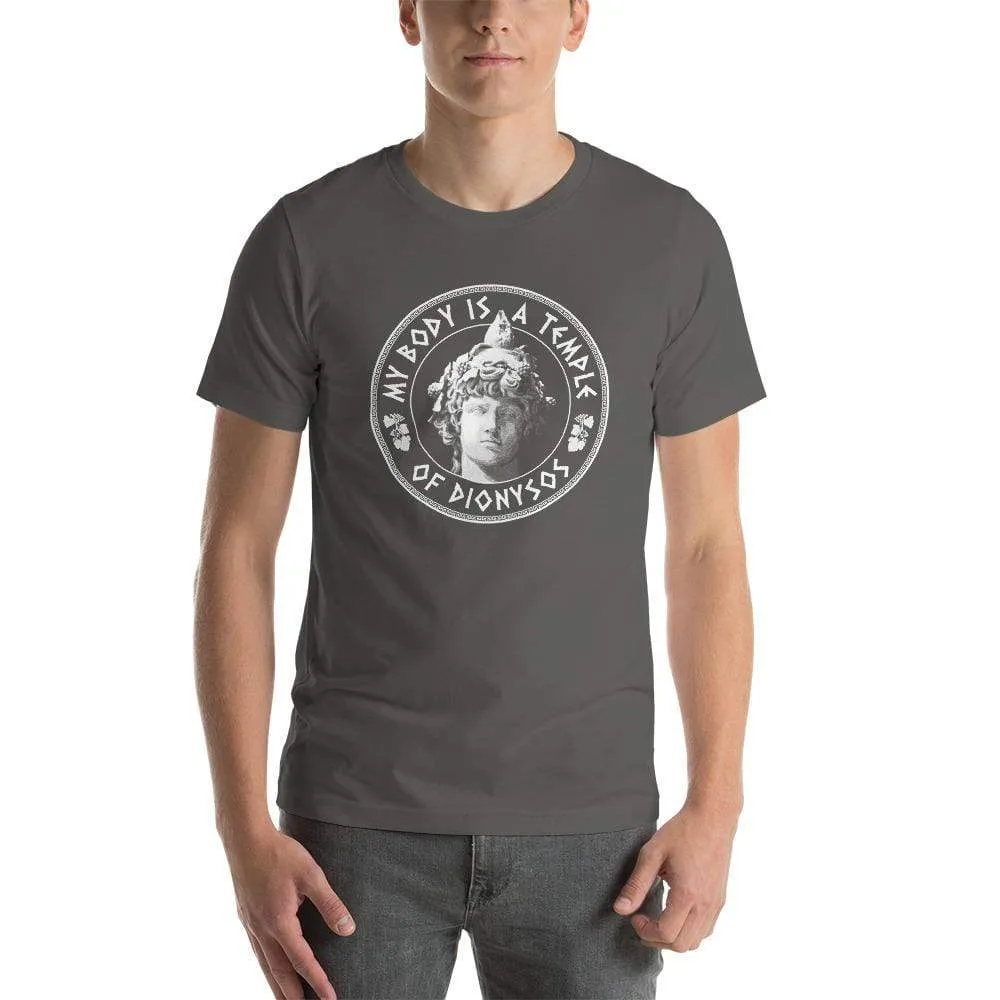 My Body Is A Temple Of Dionysos - Basic T-Shirt