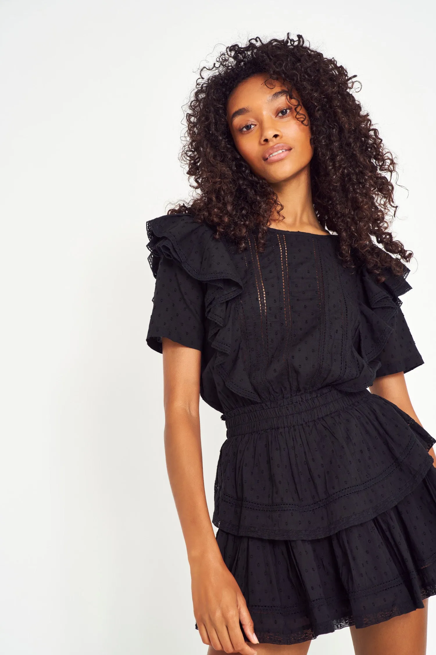 Natasha Heritage Mini Dress