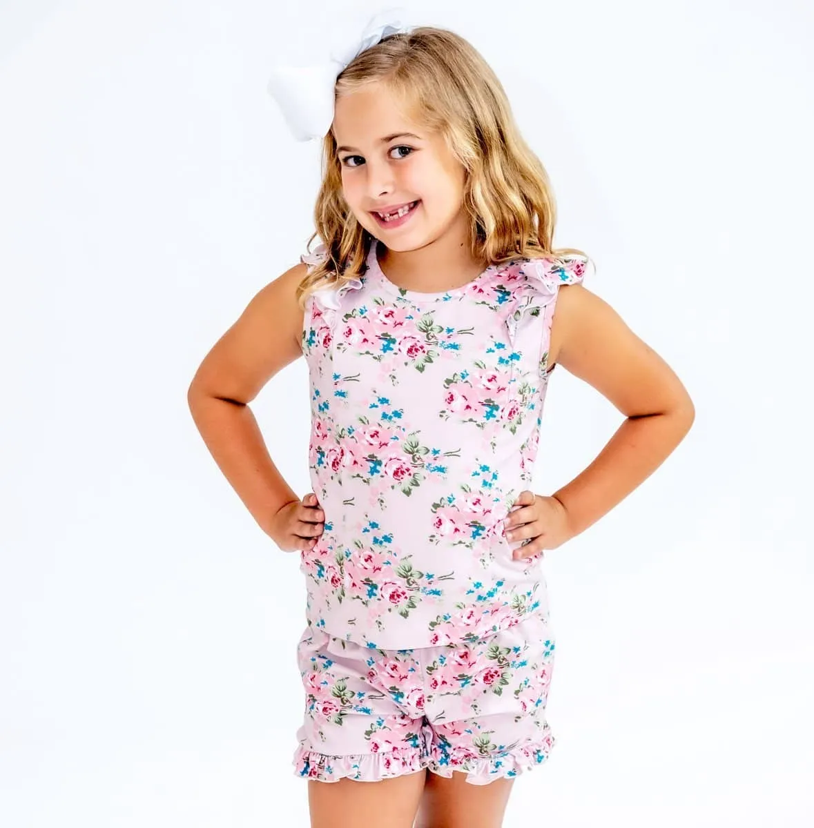 Park Fun Fashion Princess - Bamboo Flutter Sleeve & Shorts Lounge