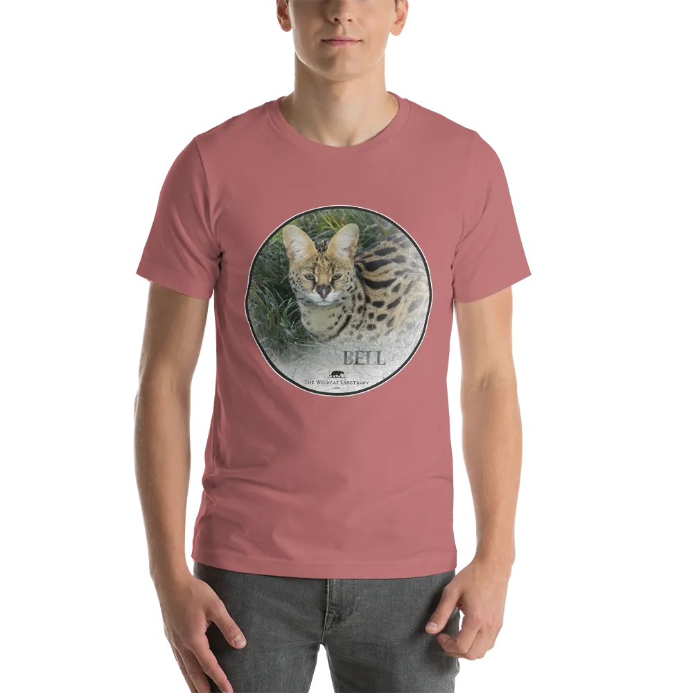 Serval Bell Short-Sleeve Unisex T-Shirt