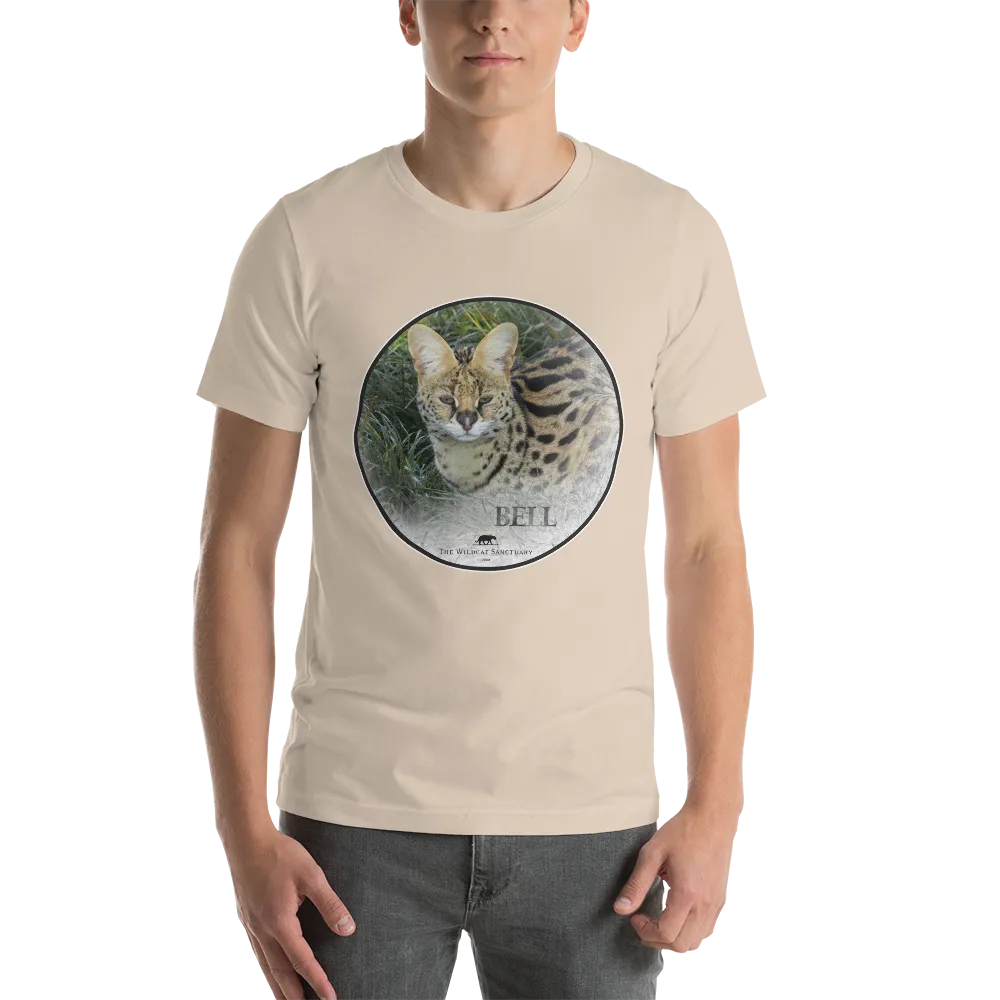 Serval Bell Short-Sleeve Unisex T-Shirt