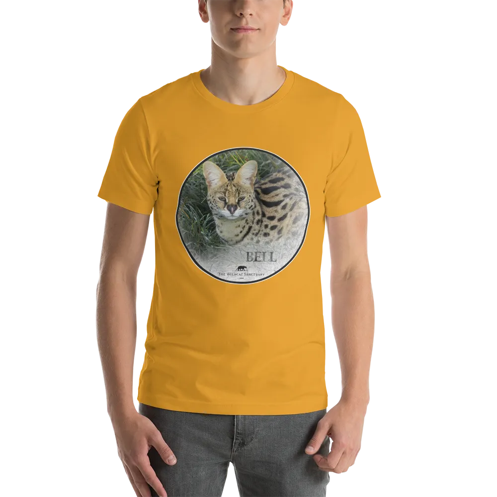Serval Bell Short-Sleeve Unisex T-Shirt