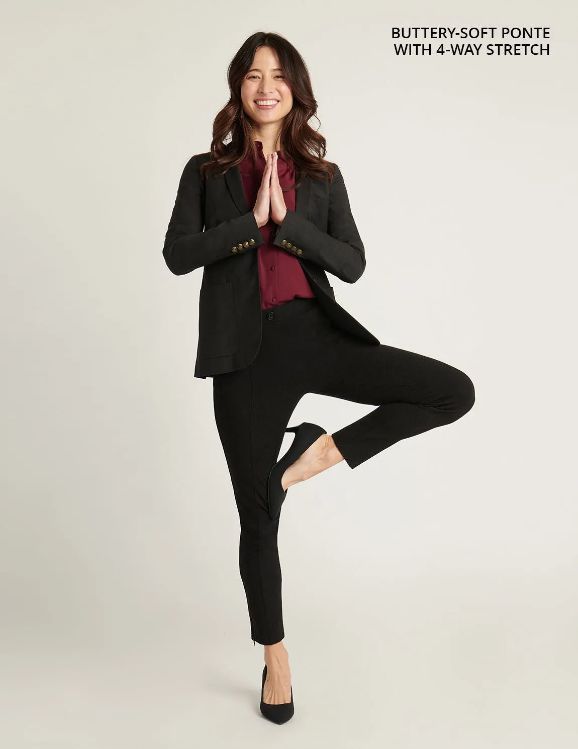 Skinny-Leg | Pencil Dress Pant Yoga Pants (Savile)