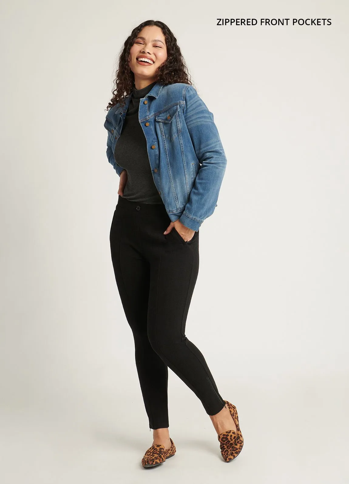 Skinny-Leg | Pencil Dress Pant Yoga Pants (Savile)