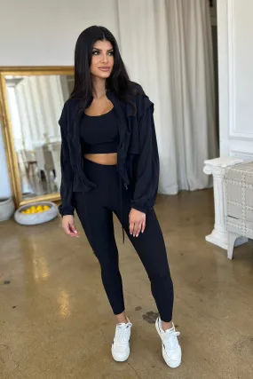 THE ATHLETIC ZIP UP JACKET (LARGE AND 3X LEFT)