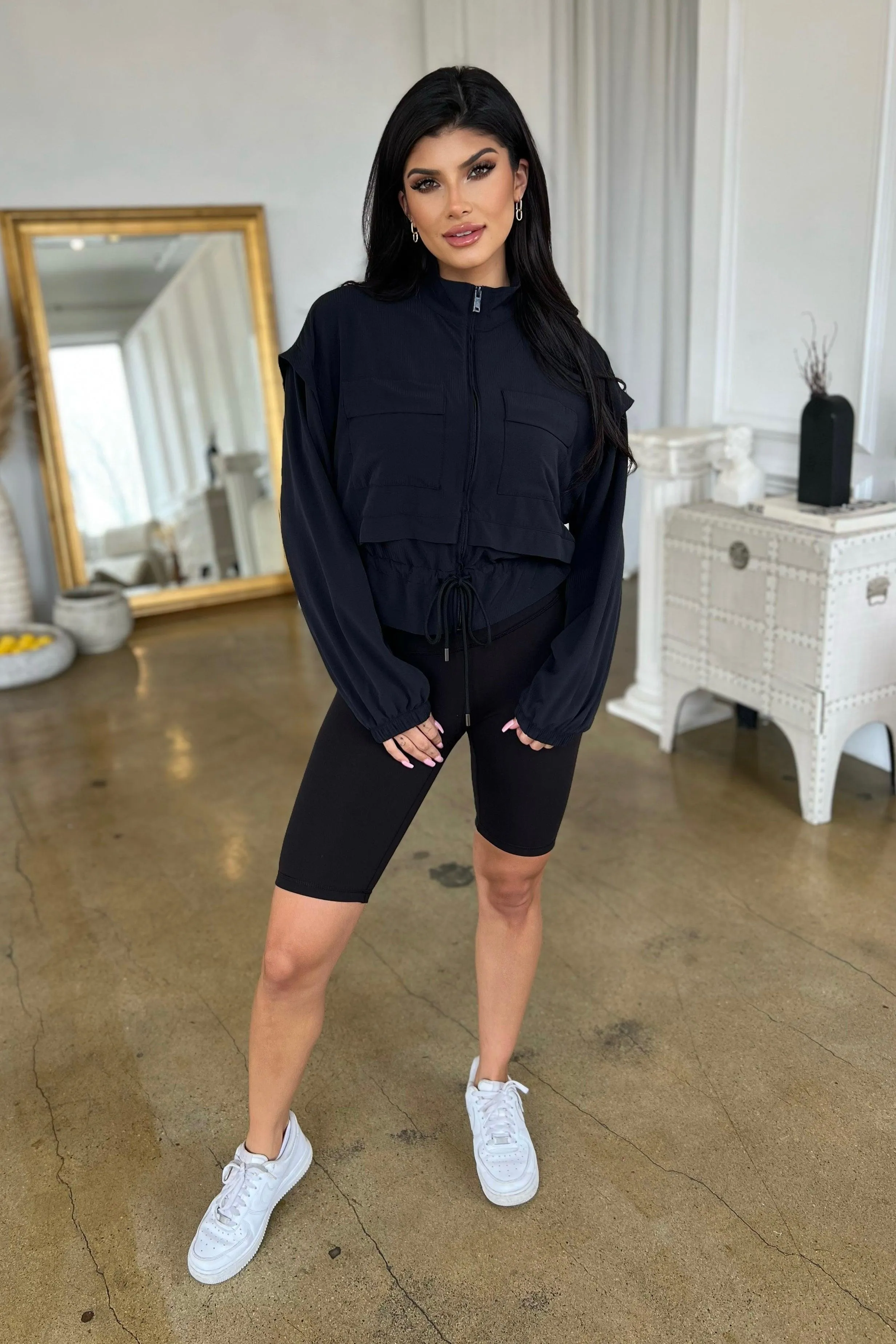 THE ATHLETIC ZIP UP JACKET (LARGE AND 3X LEFT)