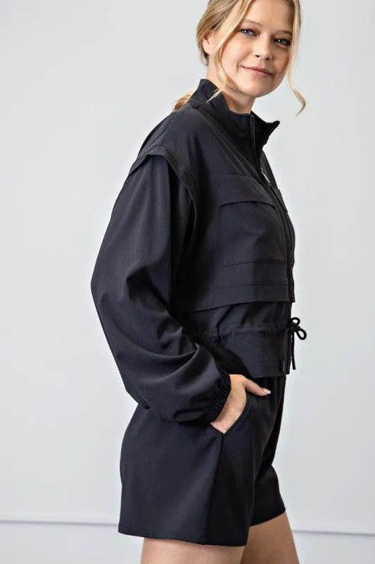 THE ATHLETIC ZIP UP JACKET (LARGE AND 3X LEFT)