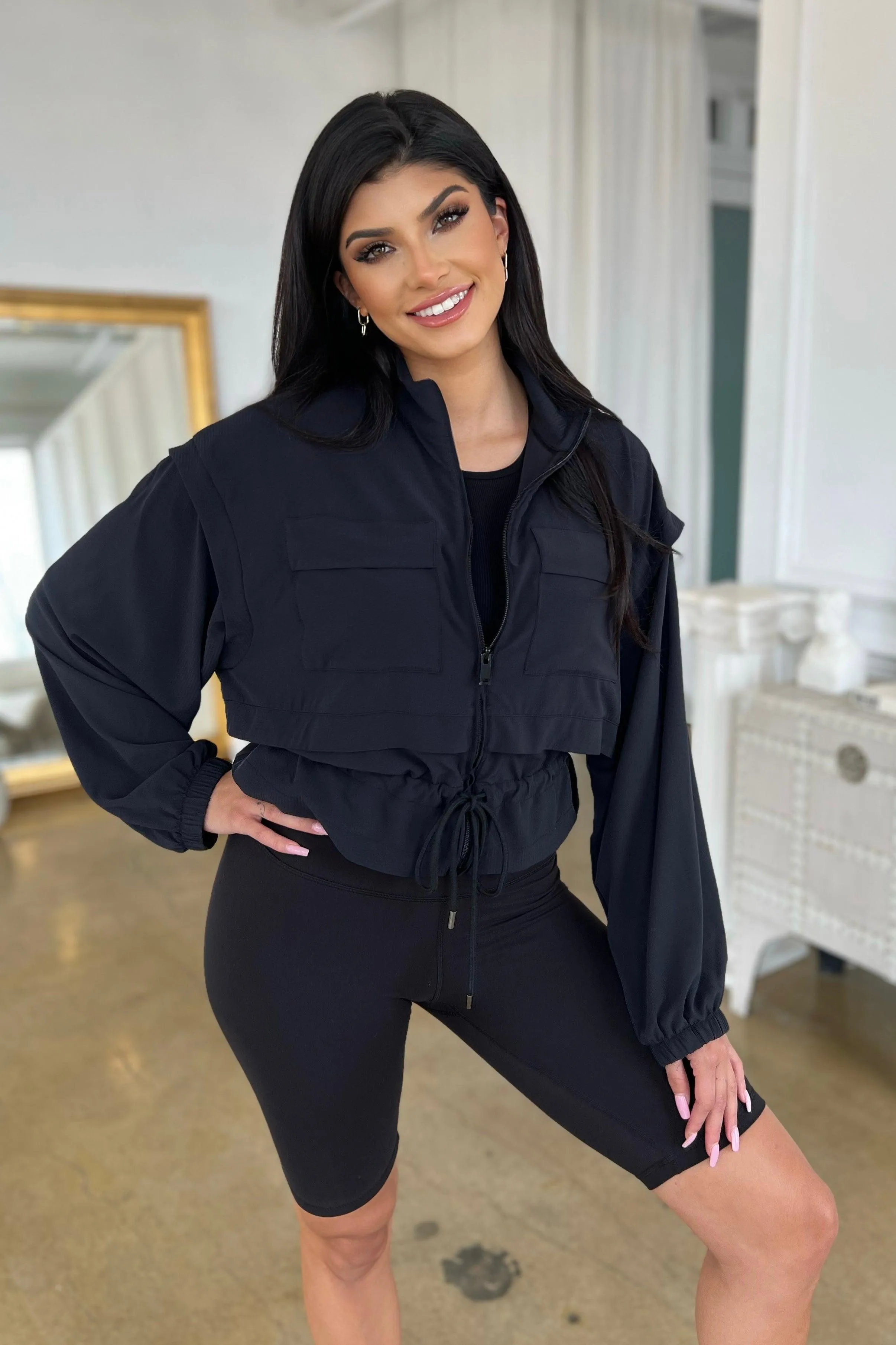 THE ATHLETIC ZIP UP JACKET (LARGE AND 3X LEFT)