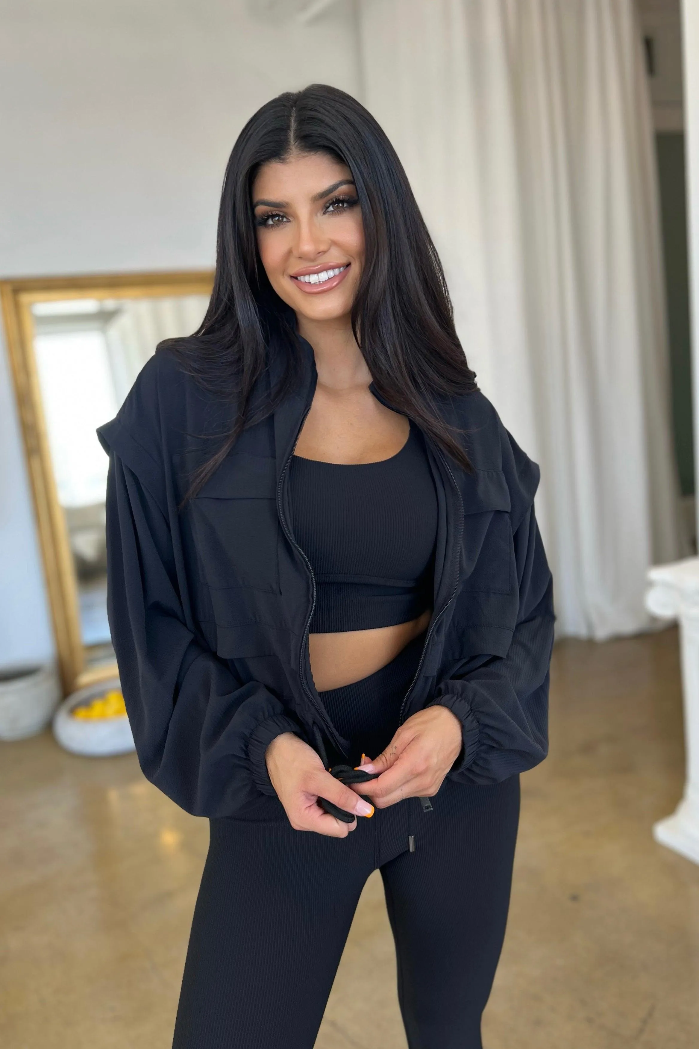 THE ATHLETIC ZIP UP JACKET (LARGE AND 3X LEFT)