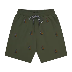 THE CLASSIC SWIM SHORTS-ARMY
