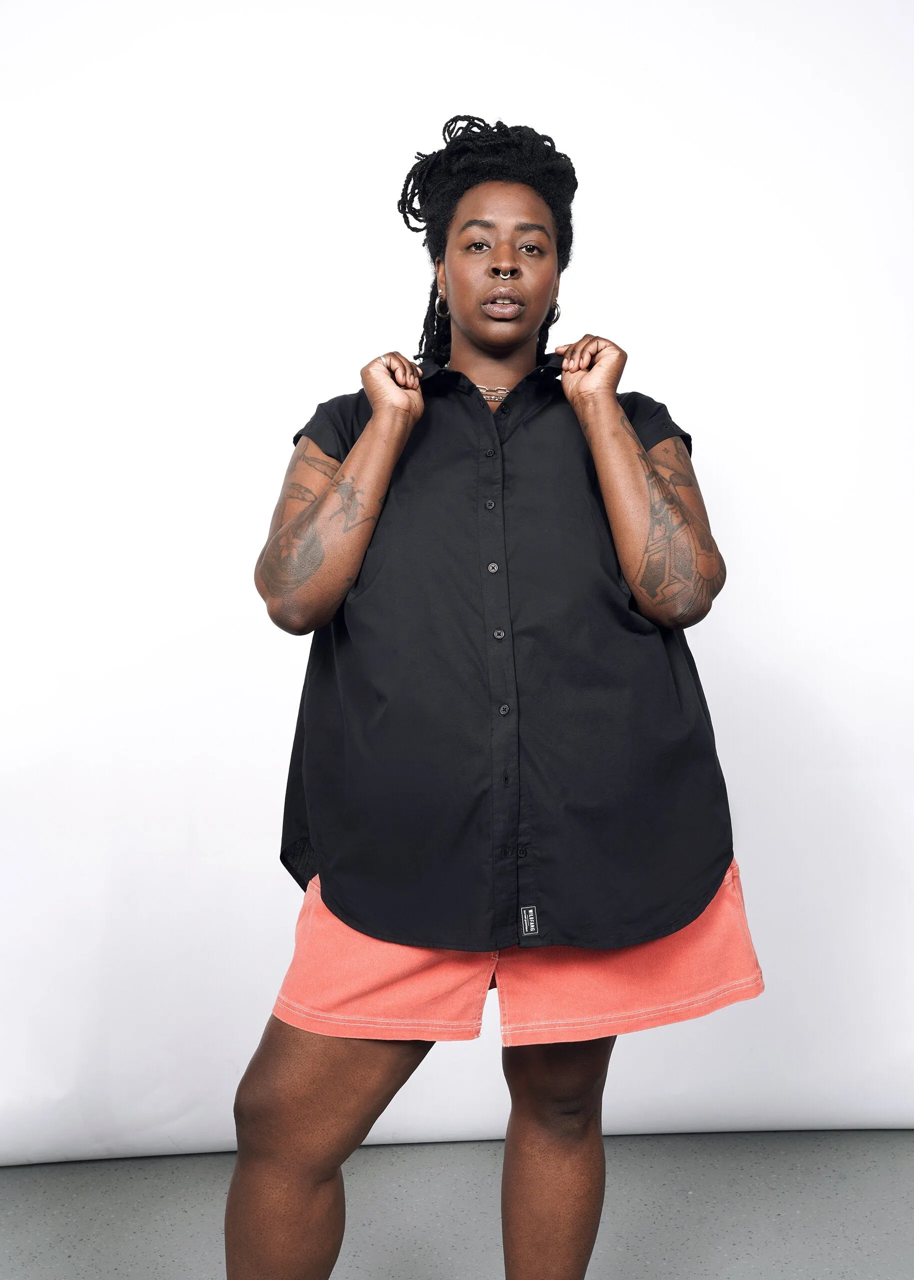 The Essential Convertible Sleeve Button Up