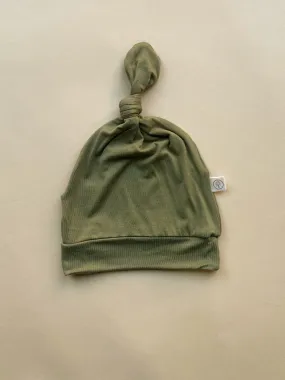 Top Knot Hat | Moss | Bamboo