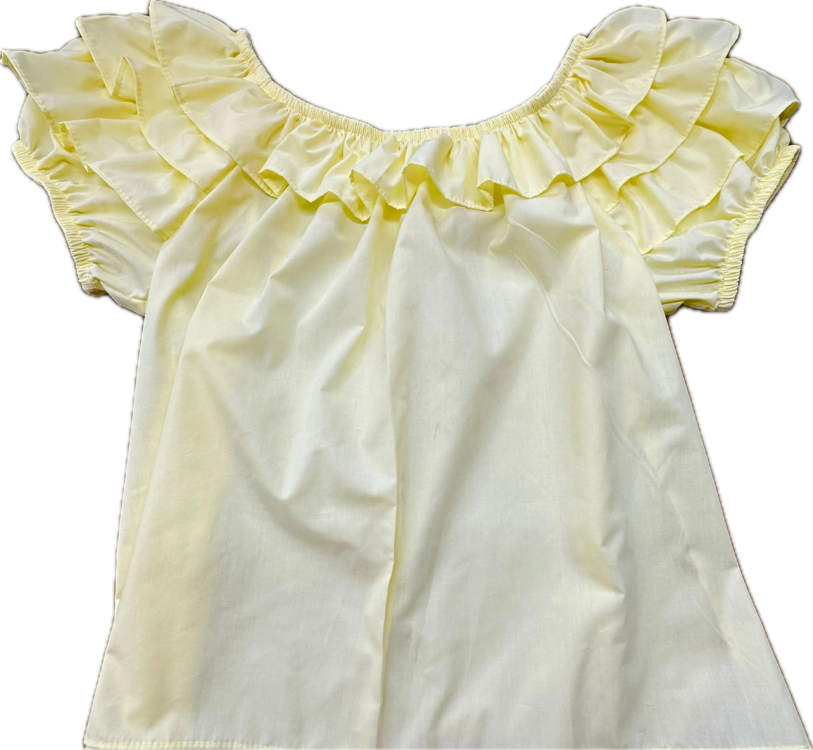 Triple Ruffle Blouse