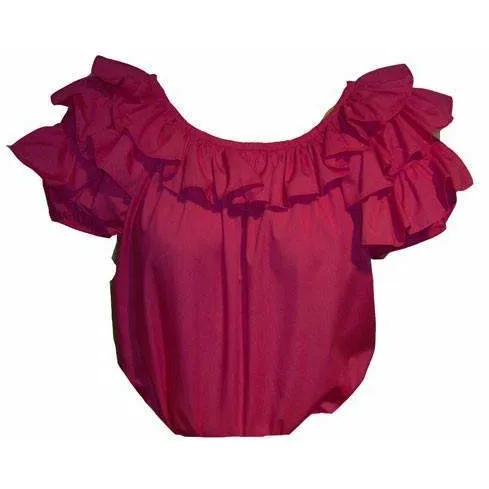 Triple Ruffle Blouse