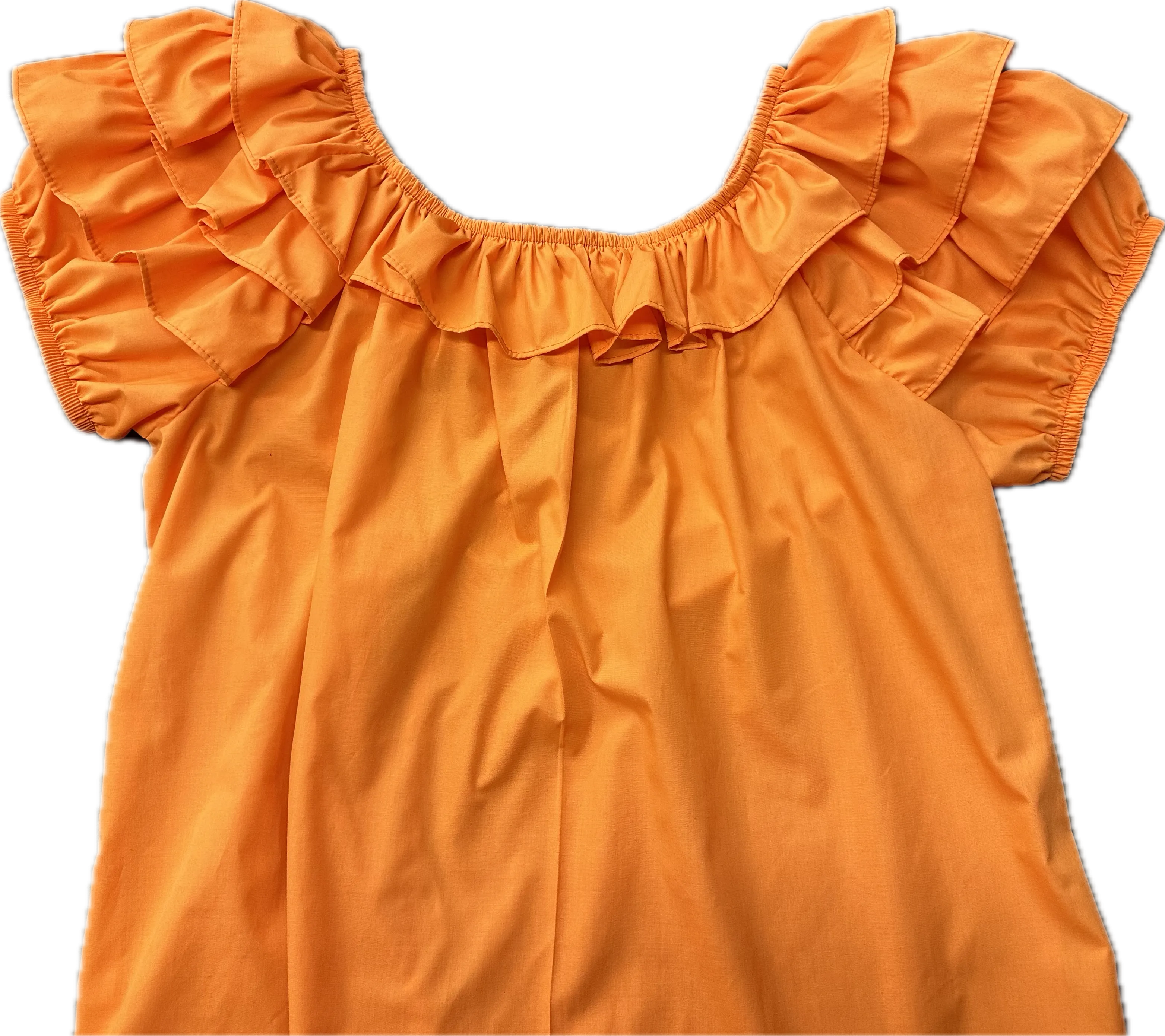 Triple Ruffle Blouse