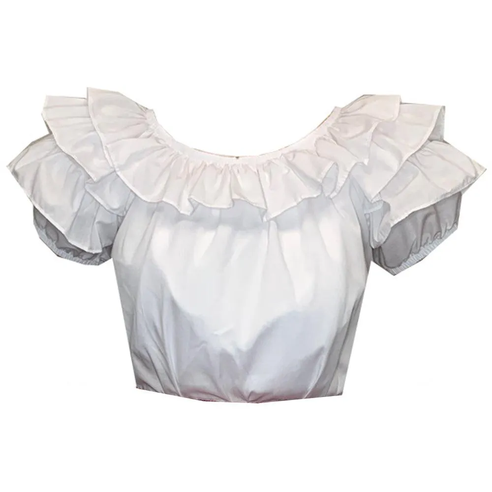 Triple Ruffle Blouse