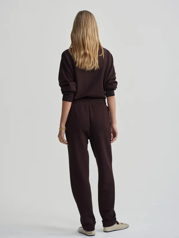Varley Rolled Cuff Pant (28.6") - Coffee Bean
