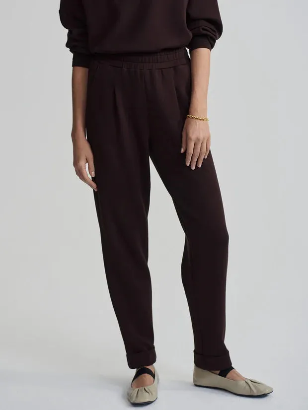 Varley Rolled Cuff Pant (28.6") - Coffee Bean