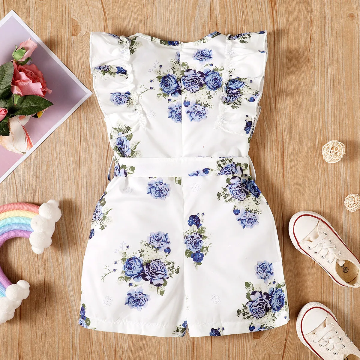 Wholesale 0-6 Years Old Girls Cotton Jumpsuit Baby Clothes