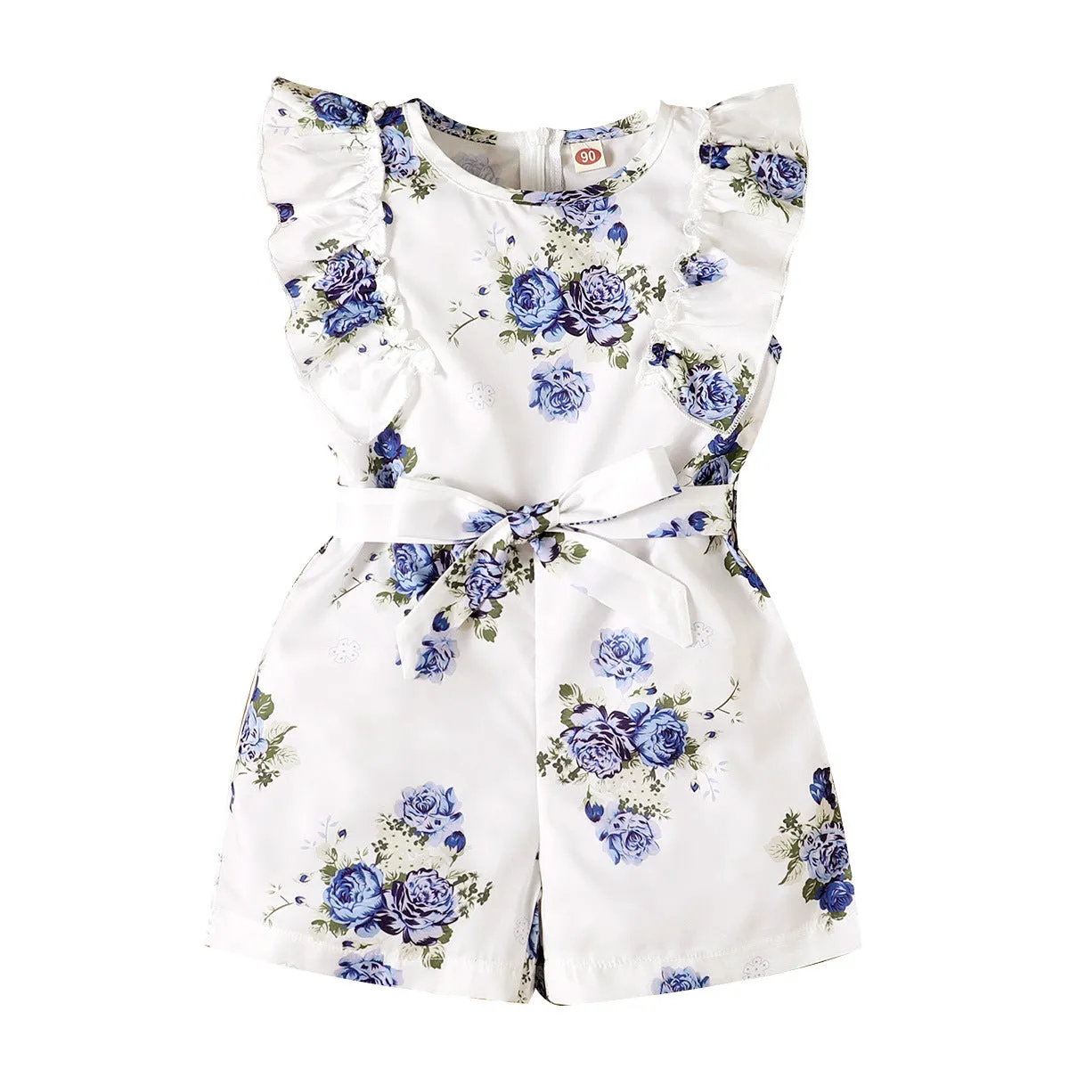 Wholesale 0-6 Years Old Girls Cotton Jumpsuit Baby Clothes